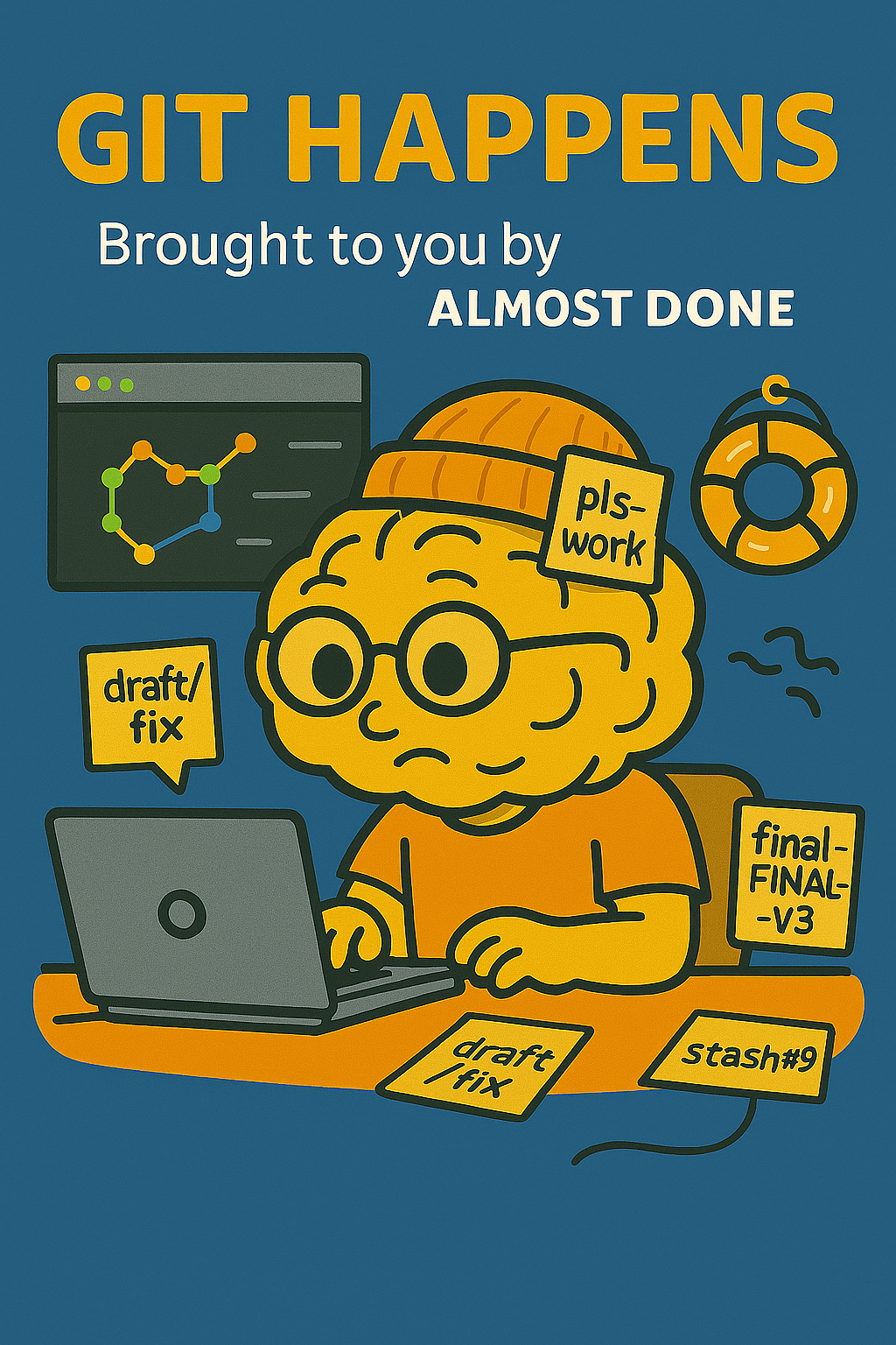 Git Happens – Surviving Merge Hell With a Neurodivergent Brain