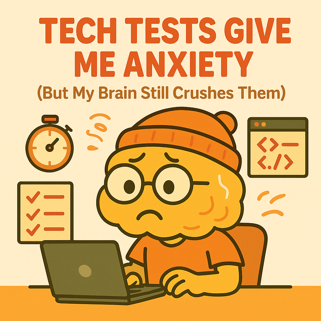 Tech Tests Give Me Anxiety