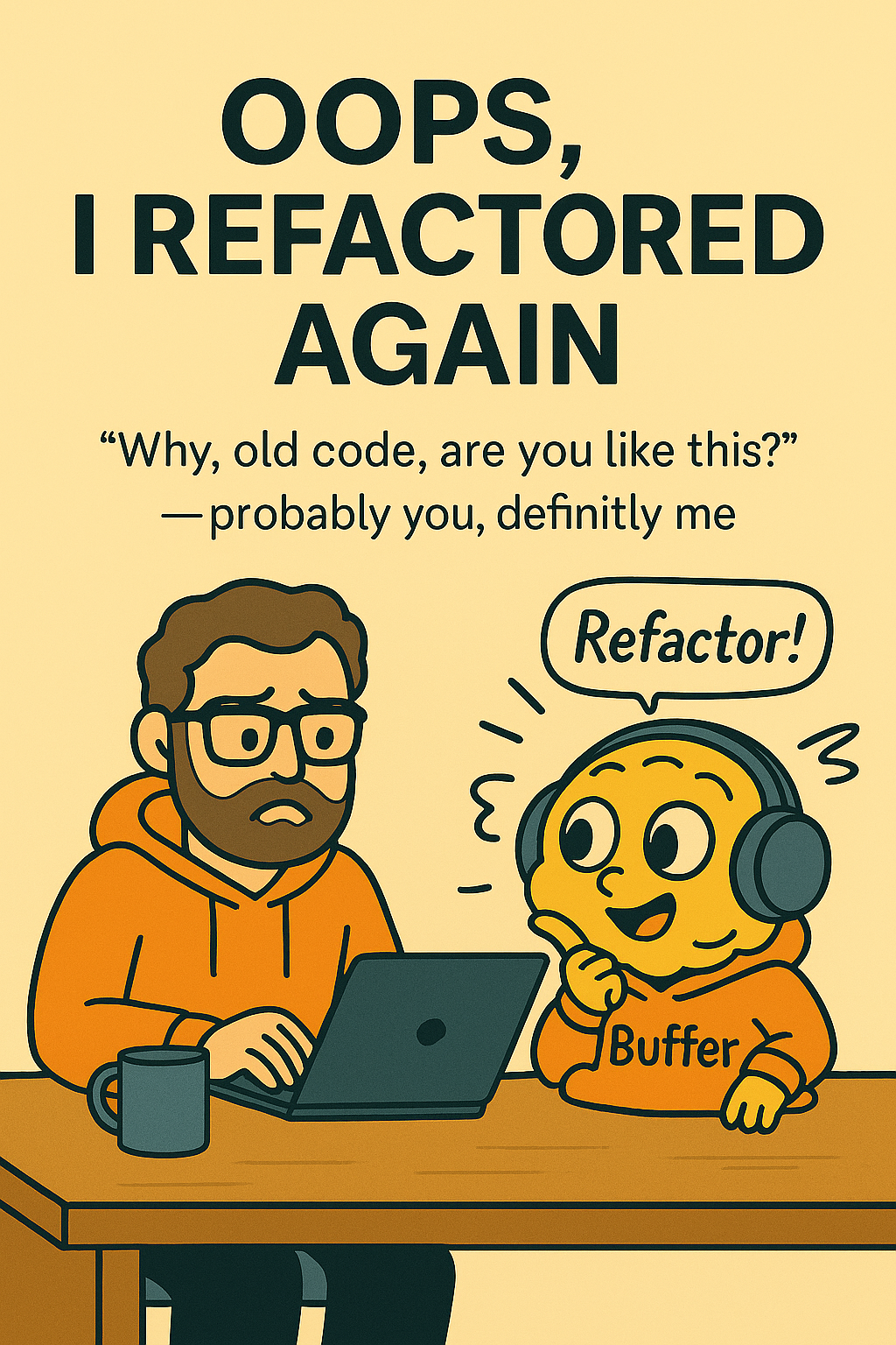 Oops, I Refactored Again